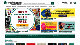 What Thriftbooks.com website looked like in 2023 (1 year ago)