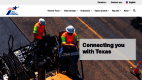 What Txdot.gov website looked like in 2023 (1 year ago)