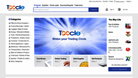 What Toocle.com website looked like in 2023 (1 year ago)