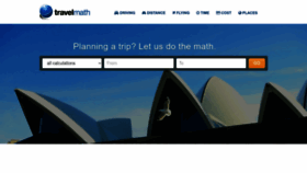 What Travelmath.com website looked like in 2023 (1 year ago)