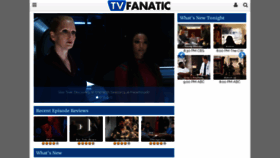 What Tvfanatic.com website looked like in 2023 (1 year ago)