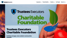 What Trustees.co.nz website looked like in 2023 (1 year ago)