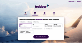 What Trabber.com website looked like in 2023 (1 year ago)
