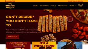 What Toppers.com website looked like in 2023 (1 year ago)