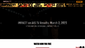 What Tnawrestling.com website looked like in 2023 (1 year ago)