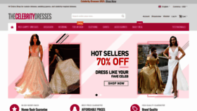 What Thecelebritydresses.com website looked like in 2023 (1 year ago)