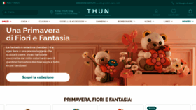What Thun.com website looked like in 2023 (1 year ago)