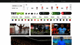 What Trtspor.com.tr website looked like in 2023 (2 years ago)