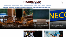 What Ticonsiglio.com website looked like in 2023 (1 year ago)