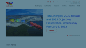 What Total.com website looked like in 2023 (1 year ago)