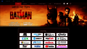 What Thebatman.com website looked like in 2023 (1 year ago)