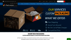 What Thecustomboxes.com website looked like in 2023 (1 year ago)