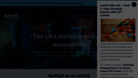 What Techuk.org website looked like in 2023 (1 year ago)