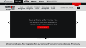 What Thermatru.com website looked like in 2023 (1 year ago)