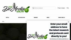 What Thedrardisshow.com website looked like in 2023 (1 year ago)