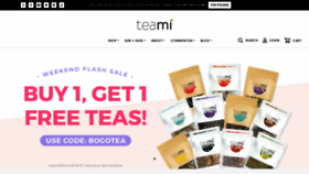 What Teamiblends.com website looked like in 2023 (1 year ago)