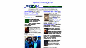 What Twf.org website looked like in 2023 (2 years ago)