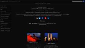What Terragalleria.com website looked like in 2023 (1 year ago)