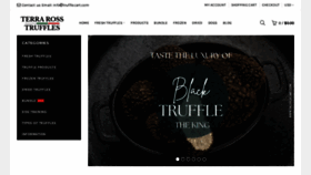 What Trufflecart.com website looked like in 2023 (1 year ago)