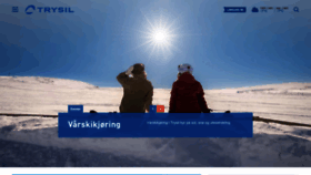 What Trysil.com website looked like in 2023 (1 year ago)