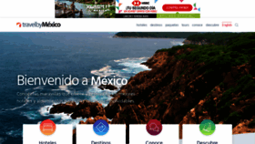 What Travelbymexico.com website looked like in 2023 (1 year ago)