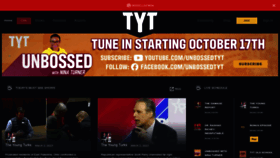 What Tyt.com website looked like in 2023 (1 year ago)