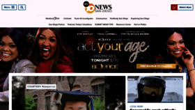 What Thesandiegochannel.com website looked like in 2023 (1 year ago)
