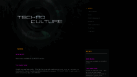 What Technoculture.cz website looked like in 2023 (1 year ago)