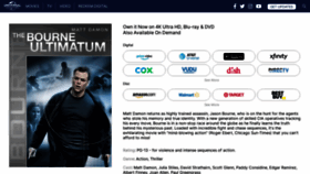 What Thebourneultimatum.com website looked like in 2023 (1 year ago)
