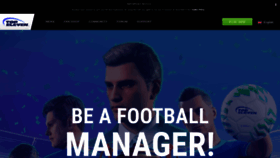 What Topeleven.com website looked like in 2023 (1 year ago)