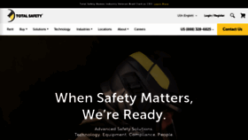 What Totalsafety.com website looked like in 2023 (1 year ago)