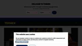What Tormek.com website looked like in 2023 (1 year ago)