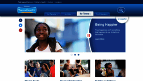 What Teenshealth.org website looked like in 2023 (3 years ago)
