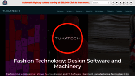 What Tukatech.com website looked like in 2023 (1 year ago)