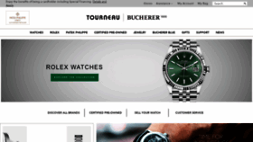 What Tourneau.com website looked like in 2023 (1 year ago)