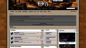What Totalwar.org website looked like in 2023 (1 year ago)