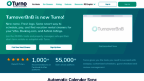 What Turnoverbnb.com website looked like in 2023 (1 year ago)