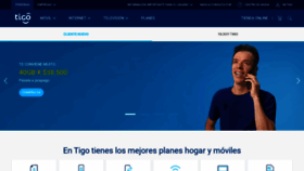 What Tigo.com.co website looked like in 2023 (1 year ago)