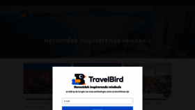 What Travelbird.nl website looked like in 2023 (3 years ago)