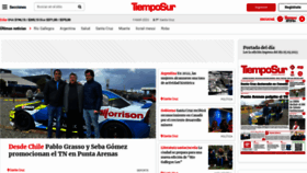 What Tiemposur.com.ar website looked like in 2023 (1 year ago)