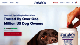 What Thepetlabco.com website looked like in 2023 (1 year ago)