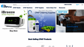 What Thecpapshop.com website looked like in 2023 (1 year ago)