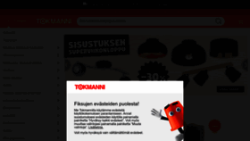 What Tokmanni.fi website looked like in 2023 (1 year ago)