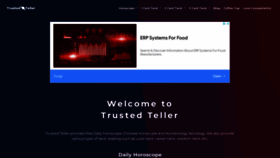 What Trustedteller.com website looked like in 2023 (1 year ago)