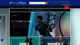 What Tennisplaza.com website looked like in 2023 (1 year ago)