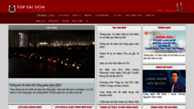 What Tgpsaigon.net website looked like in 2023 (1 year ago)