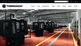 What Tormach.com website looked like in 2023 (1 year ago)