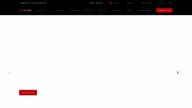 What Trendmicro.eu website looked like in 2023 (1 year ago)