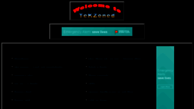 What Tekzoned.com website looked like in 2023 (1 year ago)