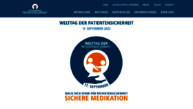 What Tag-der-patientensicherheit.de website looked like in 2023 (1 year ago)